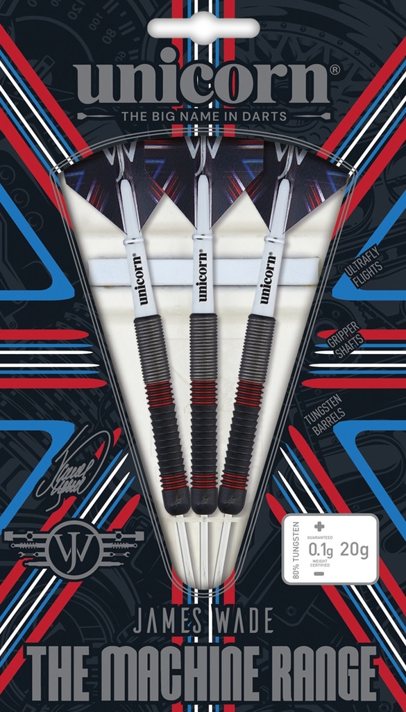 Steel Dart The Machine James W. 80 Tung Unicorn